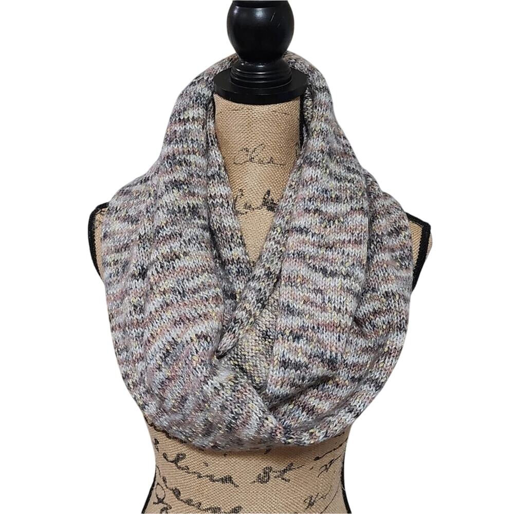 Loft‎ woven metallic infinity scarf new!!!